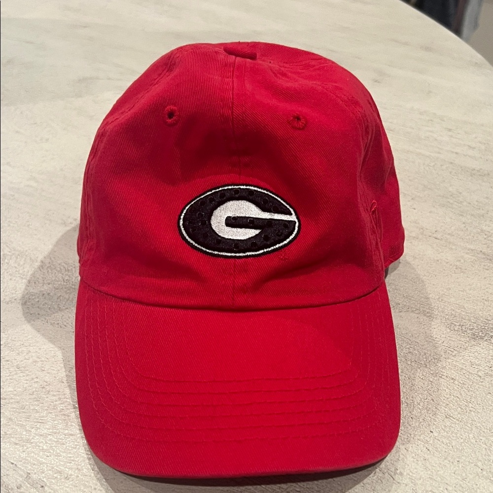 Top of the World Georgia Bulldog Hat Red with Black G